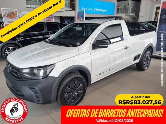 VOLKSWAGEN SAVEIRO 1.6 MSI ROBUST CS 16V FLEX 2P MANUAL VOLKSWAGEN SAVEIRO 1.6 MSI ROBUST CS 16V FLEX 2P MANUAL